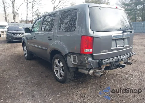 2013 Honda Pilot Ex-L from USA, damaged, VIN 5FNYF4H55DB041983